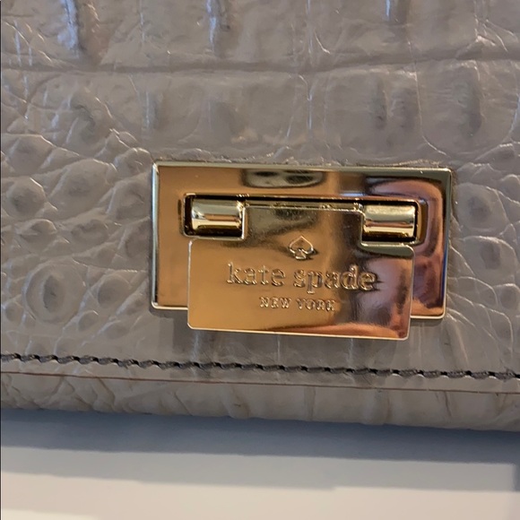 Kate Spade Grey Crossbody/Clutch Purse - Picture 2 of 4